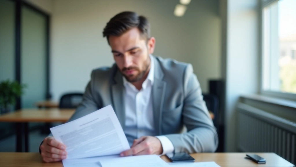 Documentos de seguridad social y calculadora en escritorio profesional