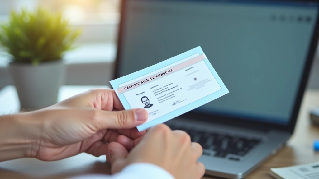 Persona usando certificado digital para acceder al portal de Seguridad Social